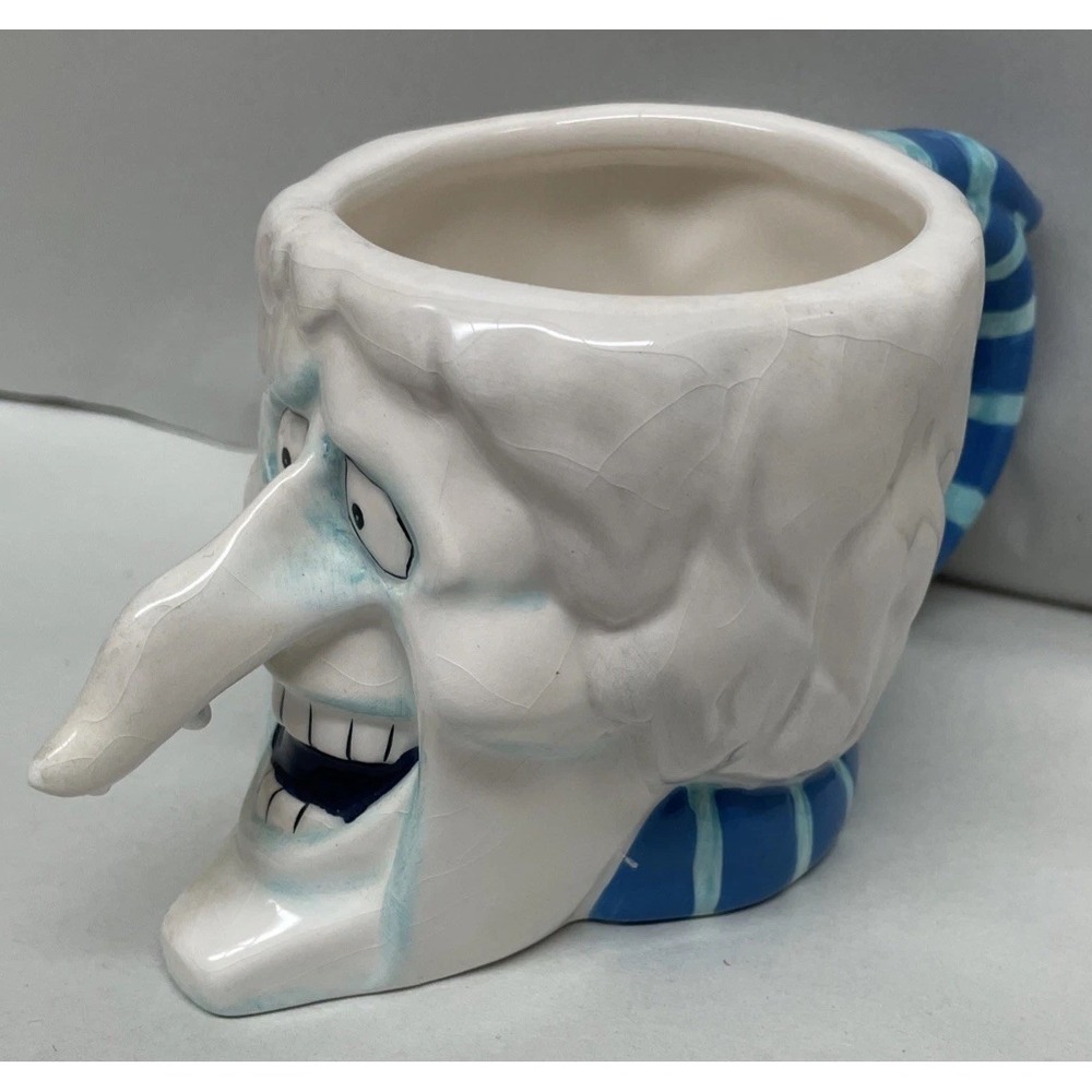 Vintage 2002 The Year Without a Santa Claus Snow Miser Ceramic Coffee Mug  Read